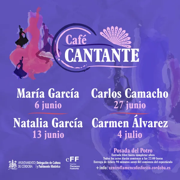 Cartel del evento CAFÉ CANTANTE 2026 (ACTUACIONES FLAMENCAS)