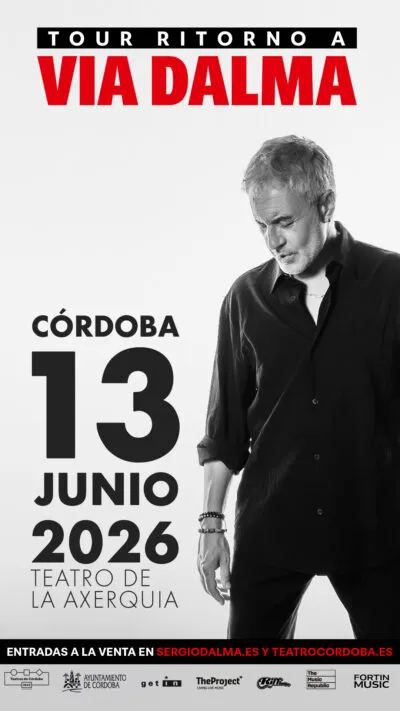 Cartel del evento SERGIO DALMA TOUR RITORNO A VIA DALMA