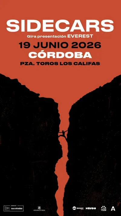 Cartel del evento SIDECARS, GIRA PRESENTACIÓN EVEREST