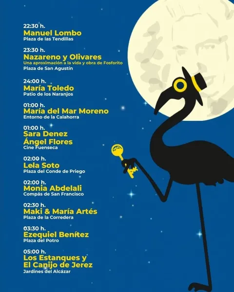 Cartel del evento LA 17 NOCHE BLANCA DEL FLAMENCO