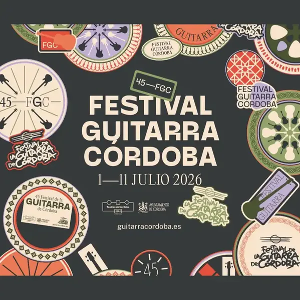 Cartel del evento 45 FESTIVAL DE LA GUITARRA DE CÓRDOBA