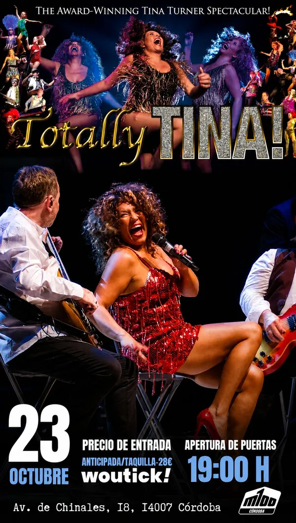 Cartel del evento TOTALLY TINA! - TRIBUTO A TINA TURNER