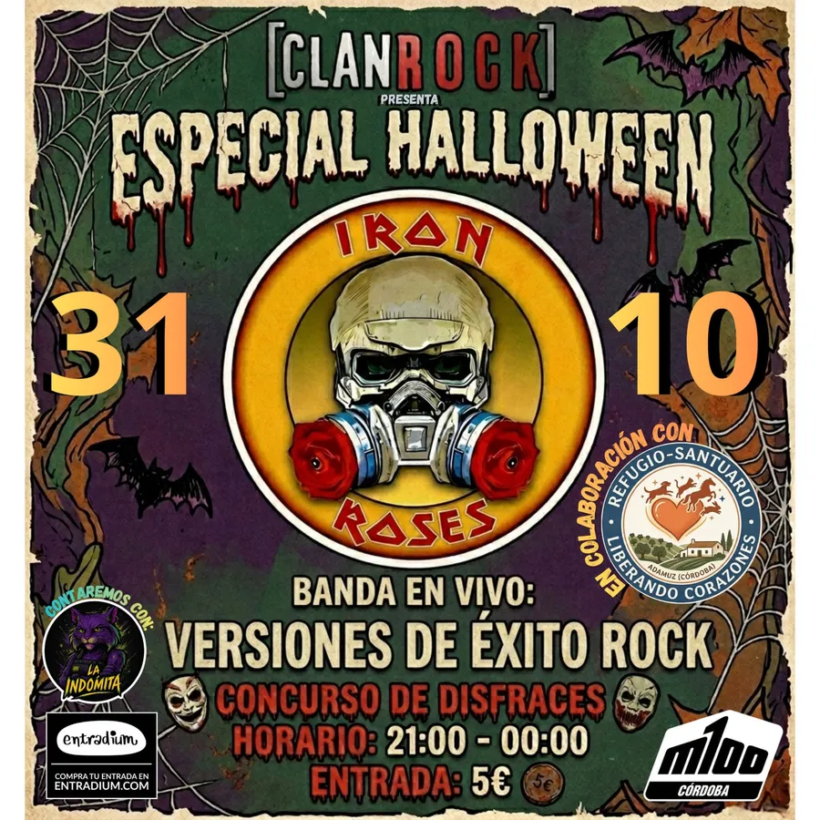 Cartel del evento [CLAN ROCK] ESPECIAL HALLOWEEN