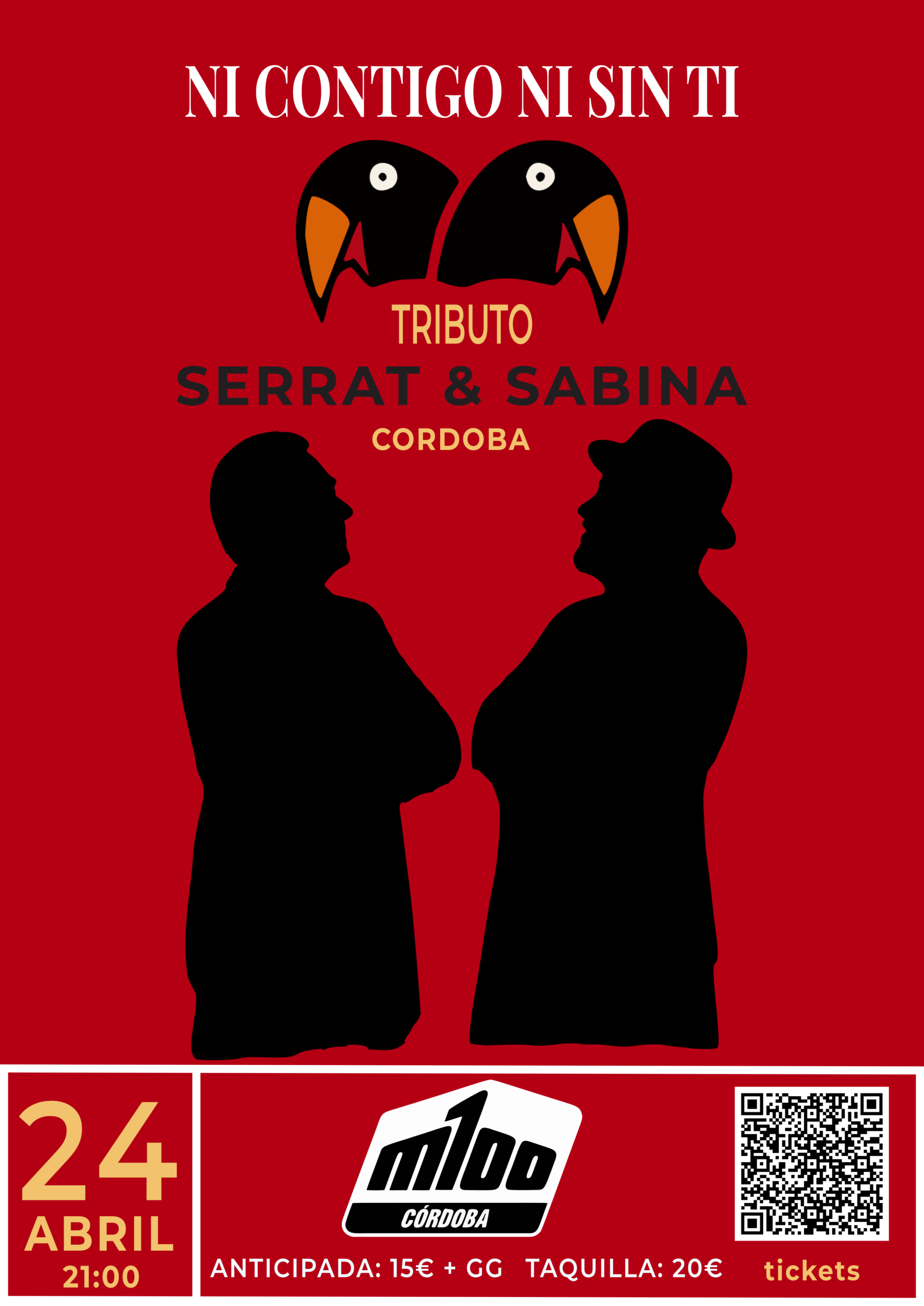 NI CONTIGO NI SIN TI. TRIBUTO A SERRAT & SABINA